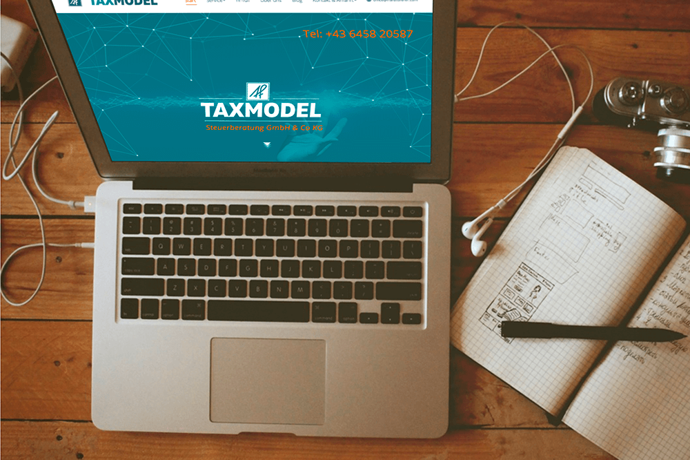 Website-Relaunch von www.taxmodel.at – Kanzlei TaxModel Blog-Bild-01, Steuerberatung TaxModel – Blogbeitrag: Unsere neue Website ist online